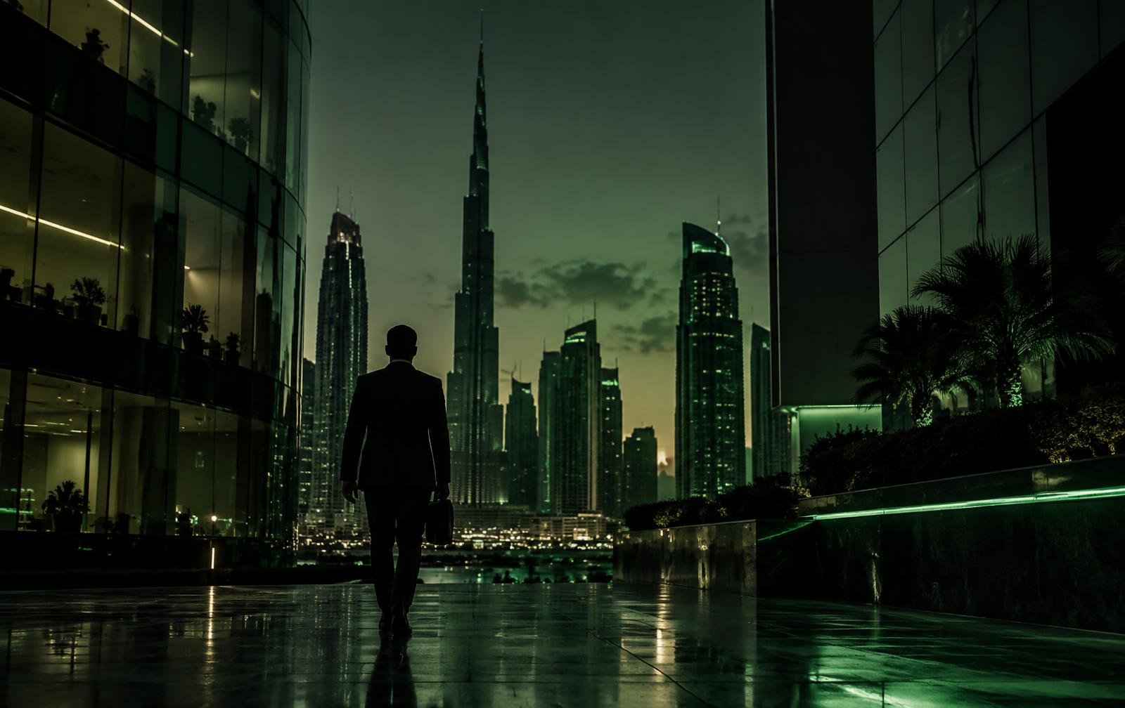 UAE business district